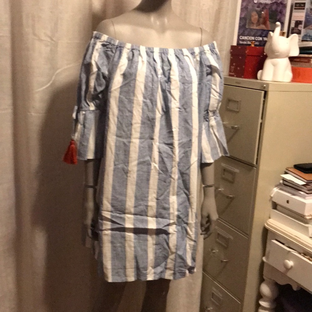 Off the shoulder dress